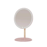 Double Sided Round Vanity Makeup Mirror Stand